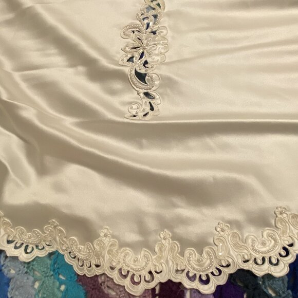 #17) Wedding Gown: Cream Roses - Picture 10 of 11